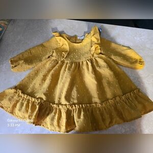 Marie Nicole Company Mustard Yellow Dress